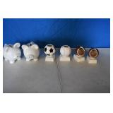 Ceramic Piggy Banks & Sports Vases