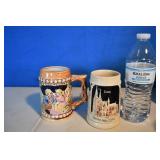 Pair of  Vtg German Steins