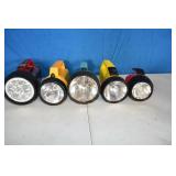 Lot of 5 Flashlights