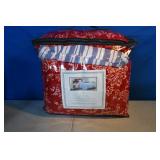 New Red Jacobean Full/Queen Comforter Set