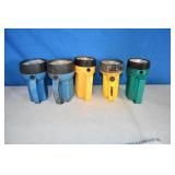 Lot of 5 Flashlights