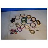 Costume Jewelry Bracelet Lot