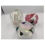 3 Paperweights