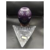 Mikasa Vase and Triangle Bowl