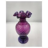 Fenton Purple Vase