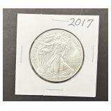 2017 Silver Eagle 1 oz Fine Silver Walking Liberty