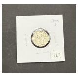 1944- S Mercury Dime