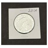 2016 Liberty Dollar 1 Oz. Fine Silver