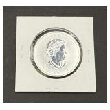 2014 Hawk 1 oz Silver Argent Pur