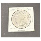 1890-CC Morgan Silver Dollar VG