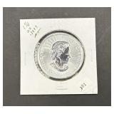 2017 Elizabeth II Canadian $8 Dollar Silver Coin