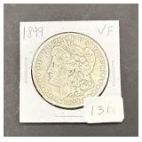 1899 Morgan Silver Dollar VF