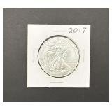 2017 Silver Eagle 1 oz Fine Silver Walking Liberty