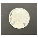 1 oz .999 Fine Silver Indian Buffalo