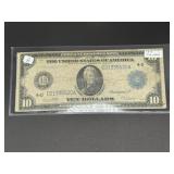 1914 Cleveland 10 Dollar Bill