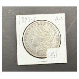 1887-S Morgan Silver Dollar