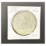 1888 Morgan Silver Dollar VG