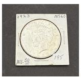 1923 Liberty Peace Dollar