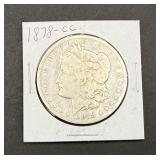 1878-CC Morgan Silver Dollar