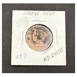 No Date Large Cent