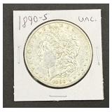 1890-S  Morgan Silver Dollar Uncirculated