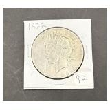 1922 Peace Silver Dollar