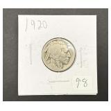 1920 Buffalo Nickel