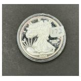 2000 Liberty Dawn of the New Mille. Silver Coin