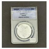 2015-P $1 ANACS Certified MS70 DCAM Australia