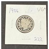 1906 Liberty Head V Nickle