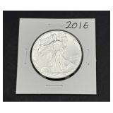 2016 Liberty Dollar 1 Oz. Fine Silver