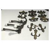 Collection of Hooks and Drawer Pulls Collection of Hooks and Drawer Pulls