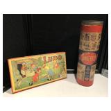 Tinkertoy Game in original box & NIB LUDO Game Tinkertoy Game in original box & NIB LUDO Game