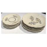 Vintage Deker Bavarian Butterfly Plates