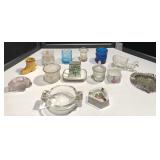 Collection of Glass Toothpick Holders and more Collection of Glass Toothpick Holders and more