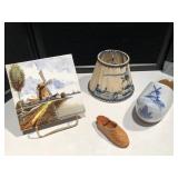 Delft Hand Painted Shoe/Tile and more Delft Hand Painted Shoe/Tile and more