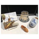 Delft Hand Painted Shoe/Tile and more