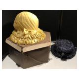 Vintage Hats and Hat Box Vintage Hats and Hat Box