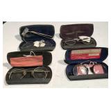 Antique Eye Glasses & Cases