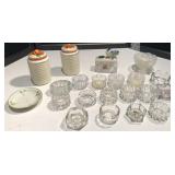 Collection of Salt Cellars & S&P Shakers