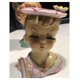 Pair of Vintage Head Vases Pair of Vintage Head Vases