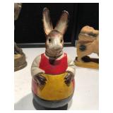 Carnival Chalkware & Cast Iron Roly-Poly Carnival Chalkware & Cast Iron Roly-Poly