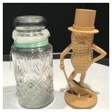 Mr. Peanut Bank and Jar