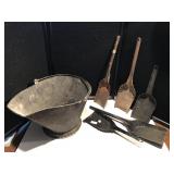 Coal Skuttle and Shovels Coal Skuttle and Shovels