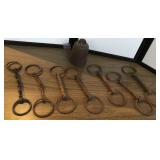 Antique Draft Horse Bits & Weight