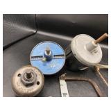 Set of Deep Hole Saws, Socket Wrench Brace & More Set of Deep Hole Saws, Socket Wrench Brace & More