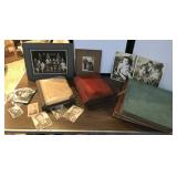 Antique Photo Album with Photos & Scrapbook Albums Antique Photo Album with Photos & Scrapbook Albums