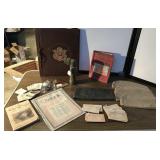 Military Book, Scrapbook, Gasoline Ration Books...