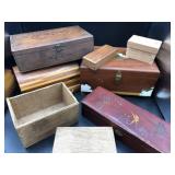 Collection of Wooden Boxes Collection of Wooden Boxes