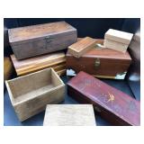 Collection of Wooden Boxes